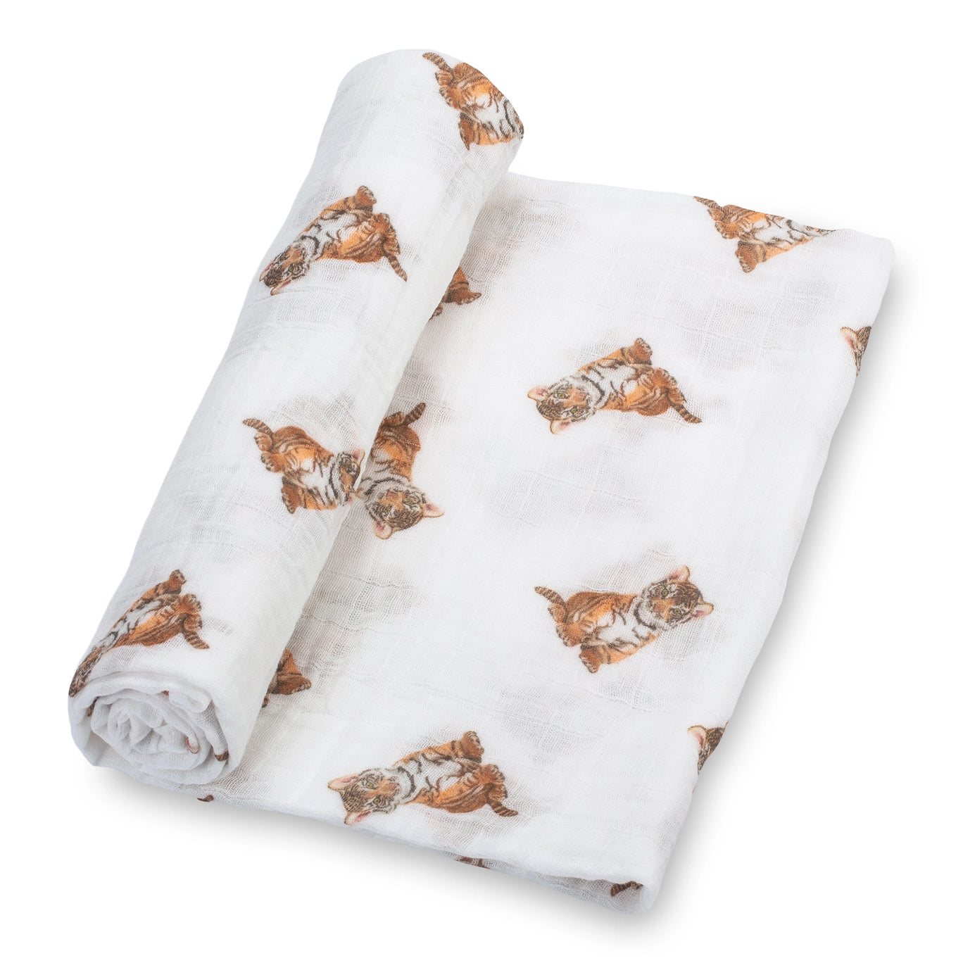 Lil' Tiger Swaddle Blanket (2 print options)