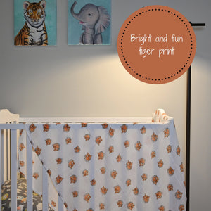 Lil' Tiger Swaddle Blanket (2 print options)