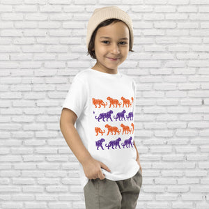 Tiger Parade Kid's Short Sleeve Tee (2T-5T)