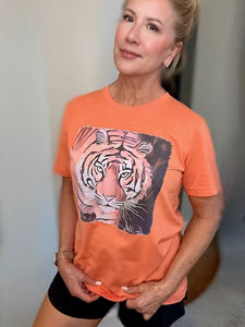 Orange Champion Tiger Unisex Tee