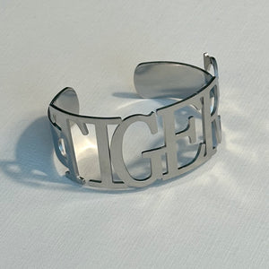 TIGERS Bangle Bracelet (2 metal options)