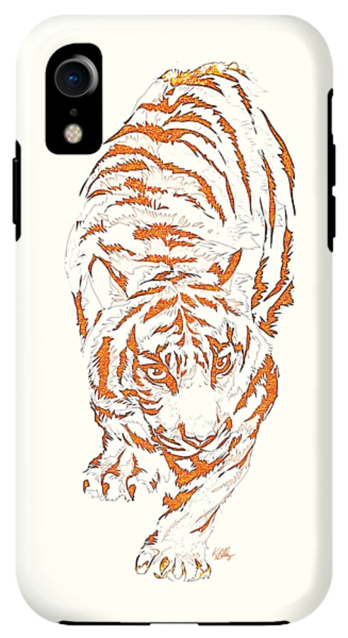 Antique Tiger - Phone Case