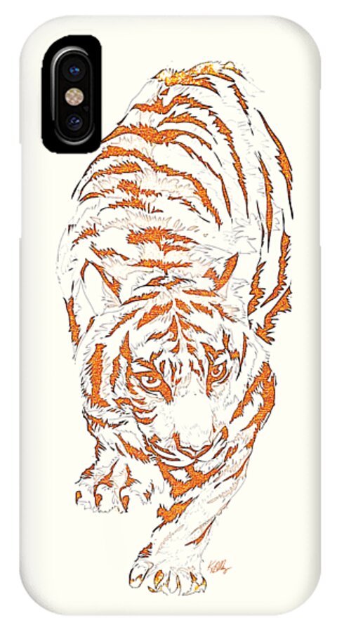 Antique Tiger - Phone Case