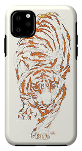 Antique Tiger - Phone Case