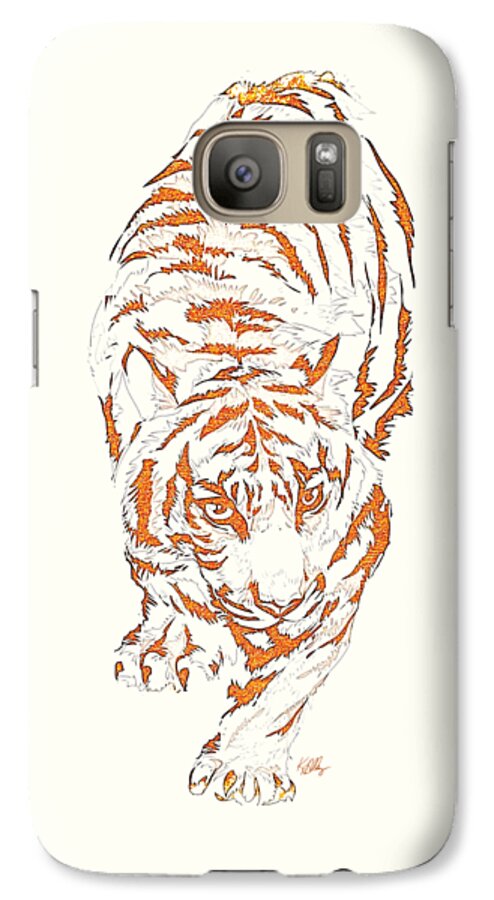 Antique Tiger - Phone Case