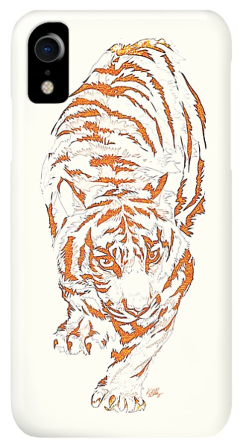 Antique Tiger - Phone Case