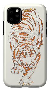 Antique Tiger - Phone Case