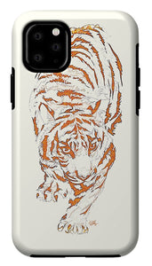 Antique Tiger - Phone Case