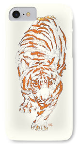 Antique Tiger - Phone Case