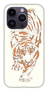 Antique Tiger - Phone Case