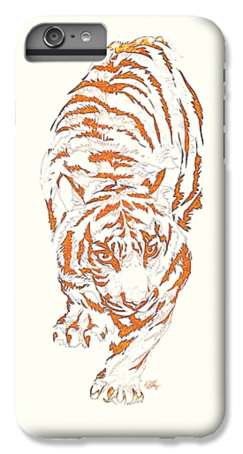 Antique Tiger - Phone Case