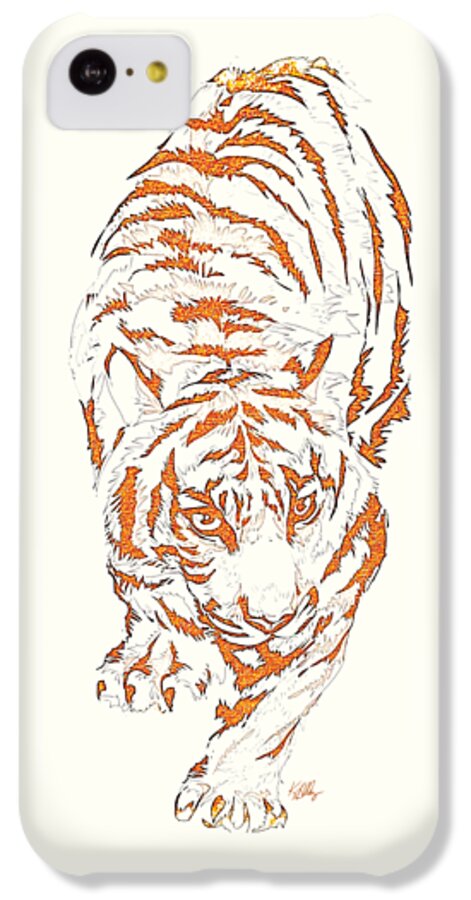 Antique Tiger - Phone Case