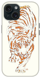 Antique Tiger - Phone Case