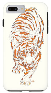 Antique Tiger - Phone Case