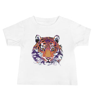 Abstract Tiger Toddler Short Sleeve Tee (6-24mo)