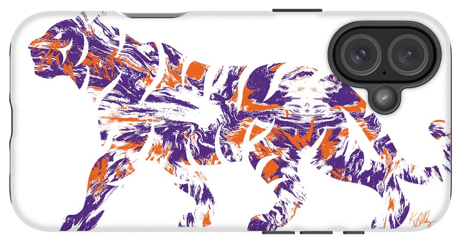 Starburst Tiger - Phone Case