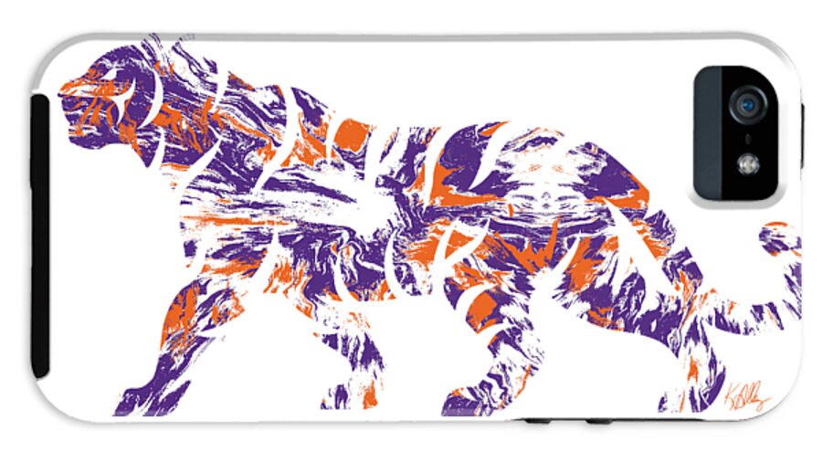 Starburst Tiger - Phone Case