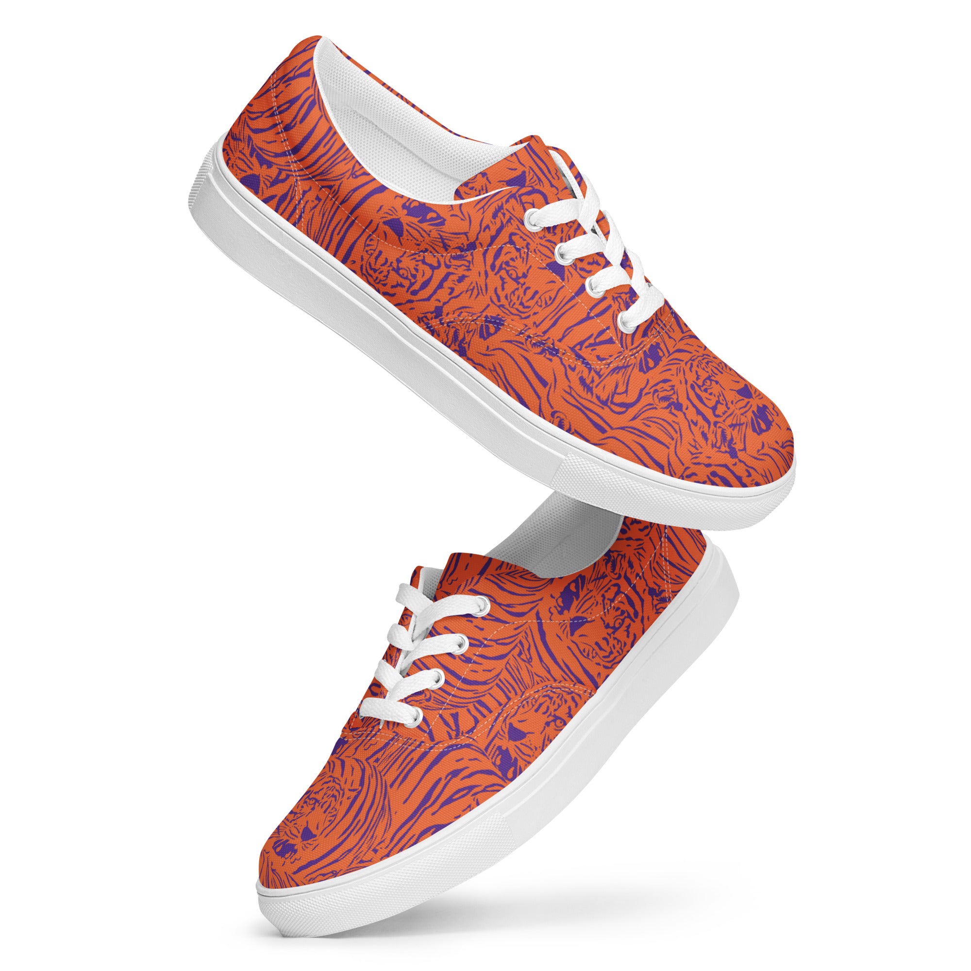 Pride of Tigers Low Top Canvas Sneaker