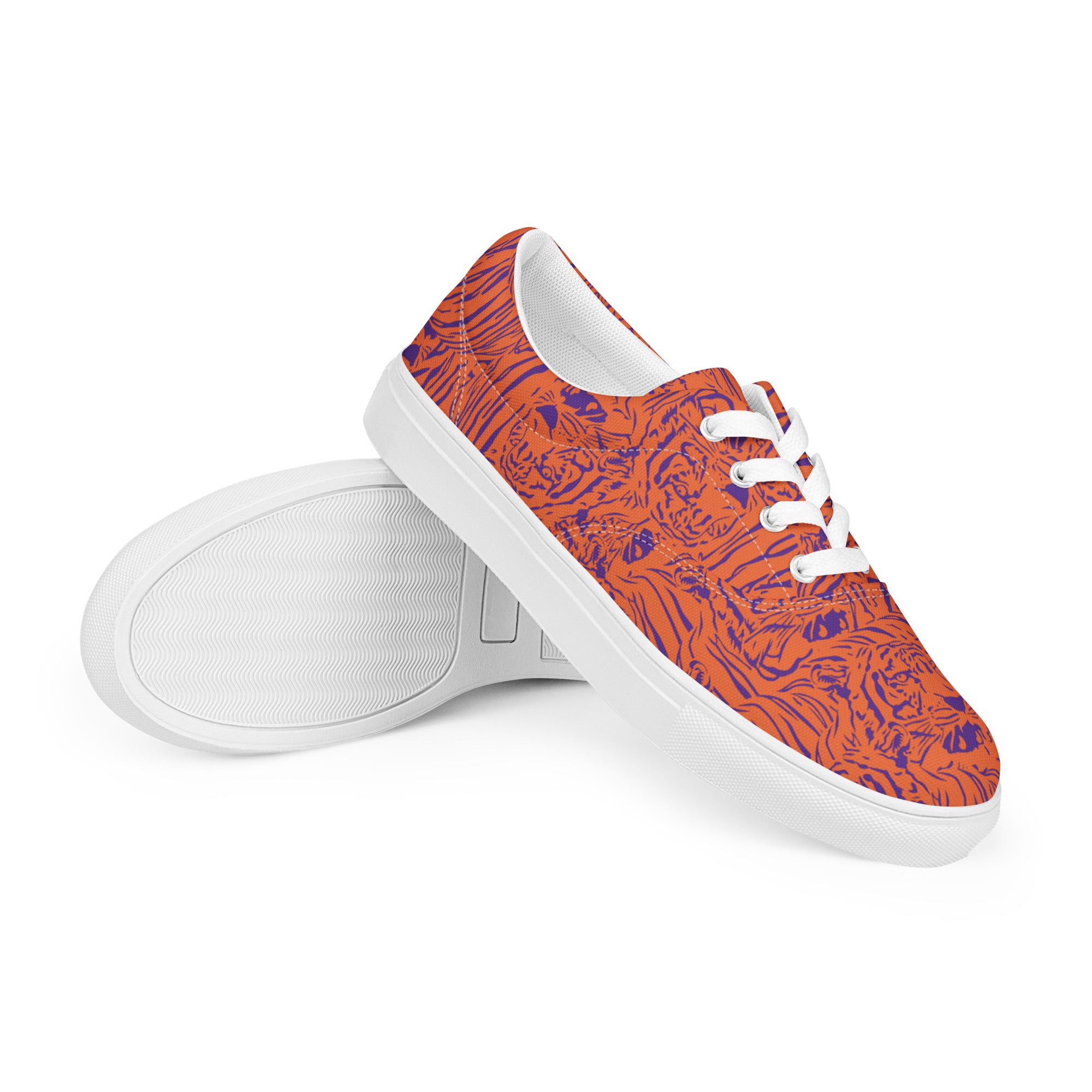 Pride of Tigers Low Top Canvas Sneaker