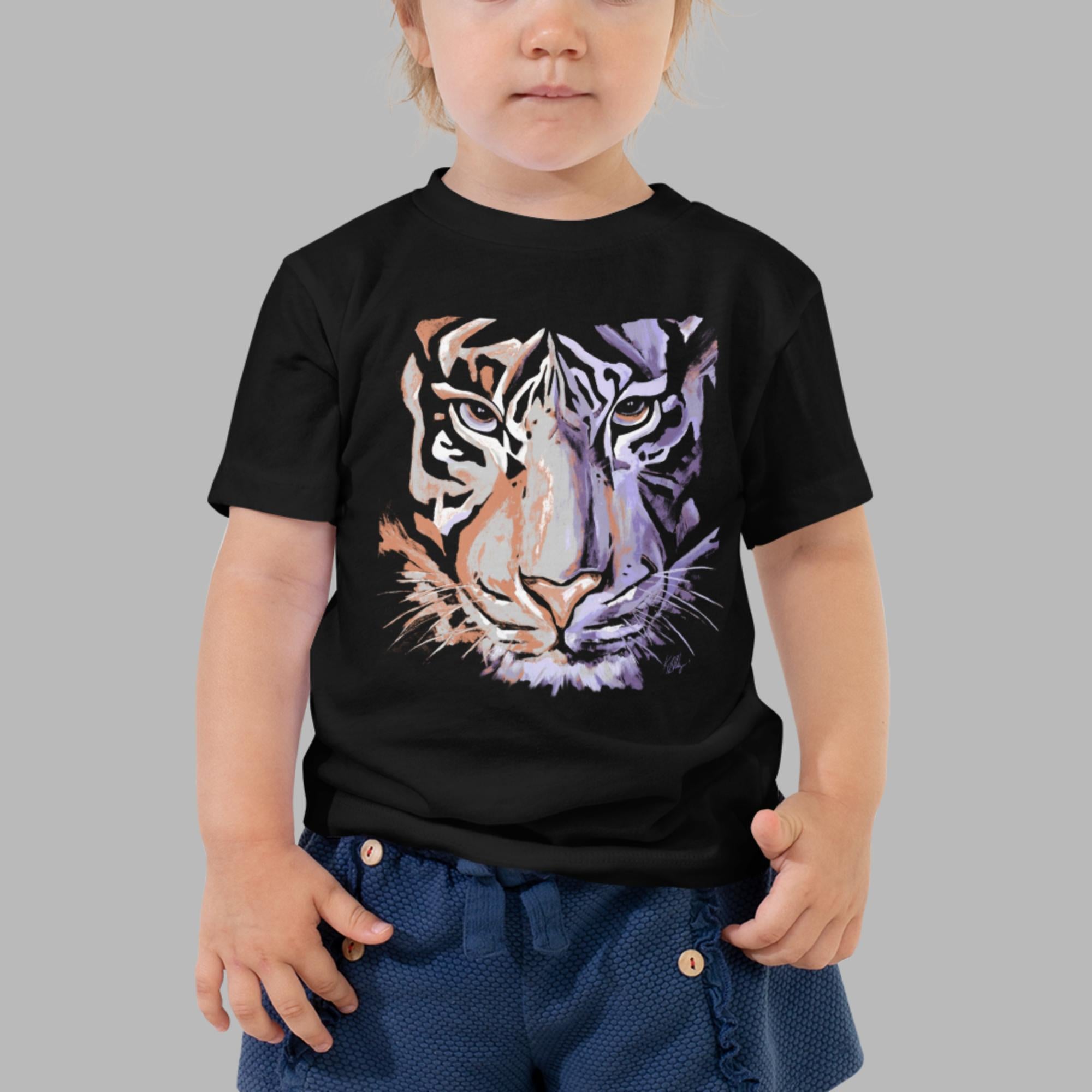 Tiger print store t shirt child